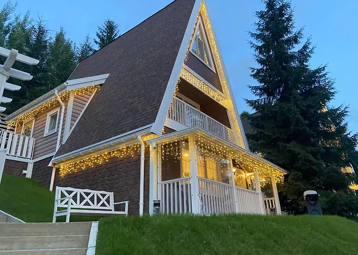 Freeman-3 триповерховий будинок для 10гостей Chalet *